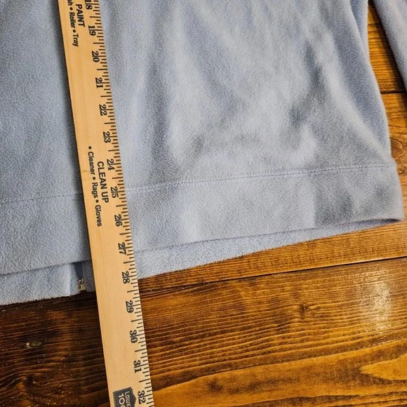 Disney Eeyore‎ Women's 2X Zip Hoodie Sweatshirt Light Blue Fleece Plus Size - Picture 6 of 8